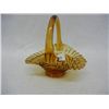 Image 1 : Small Amber Glass Basket