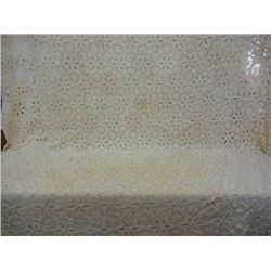 Hand Crocheted Full Size Bedspread