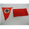Image 2 : German Swastika Arm Band and Pennant