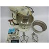 Image 2 : KitchenAid Mixer, Model K4-B w/ Whisk, Paddle, Colander (no screen), and Colander Attachment, and Ma
