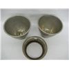 Image 2 : 2 KitchenAid K-4 Metal Mixing Bowls and Colander (no screen or paddle)