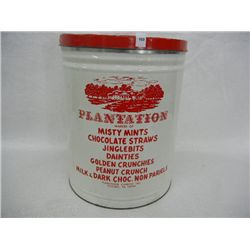 Plantation Advertising 5 Gallon Metal Bucket