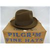 Image 2 : 7 3/8 Pilgrim Hat w/ Original Box, missing feather