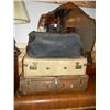 Image 1 : 2 Vintage Suitcases and 1 Doctor's Bag