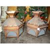 Image 1 : Pair of Copper Outside Lights