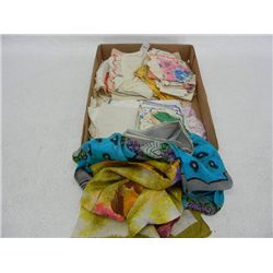 Vintage Hankies and Scarves