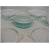 Image 2 : 6 Pyrex Butter Print Batter Bowls and Baking Dishes w/ Lids