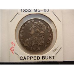 1832 Capped Bust Half Dollar MS-63