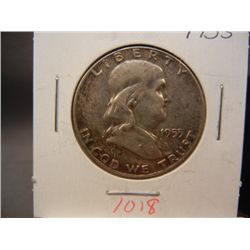 1955 Franklin Half Dollar