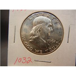 1962 Franklin Half Dollar