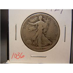 1921 Walking Liberty Half Dollar