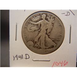 1921-D Walking Liberty Half Dollar