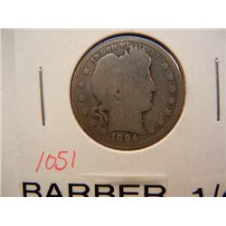 1894-O Barber Quarter