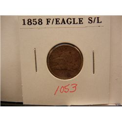 1858 Flying Eagle Cent Small Letters