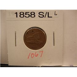 1858 Flying Eagle Cent Small Letters