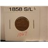 Image 1 : 1858 Flying Eagle Cent Small Letters
