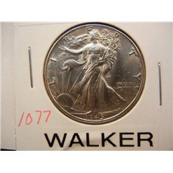 1945 Walking Liberty Half Dollar MS65