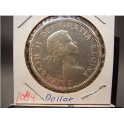 1963 Canadian Silver Dollar