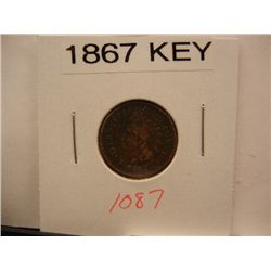 1867 Indian Head Cent