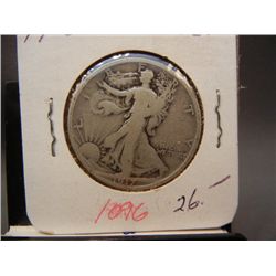 1917-S Walking Liberty Half Dollar Rev.