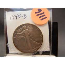 1945-D Walking Liberty Half Dollar