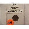 Image 1 : 1921 Mercury Dime  Key Date