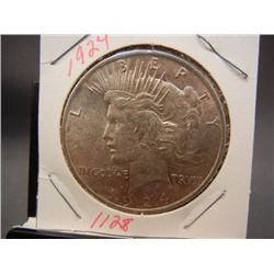 1924 Peace Dollar