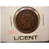 Image 1 : 1849 Large Cent