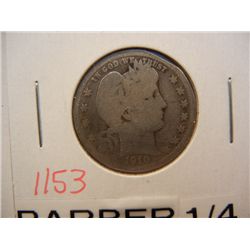 1910 Barber Quarter