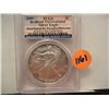 Image 2 : 2009 American Silver Eagle  PCGS graded BU