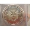 Image 3 : 2009 American Silver Eagle  PCGS graded BU