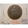Image 1 : 1853 Seated Liberty Quarter/Arrows & Rays VF