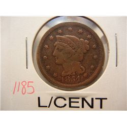 1854 Large Cent