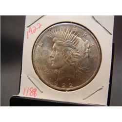 1922 Peace Dollar