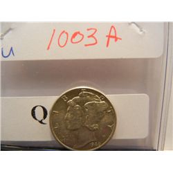 1940 Mercury Dime BU