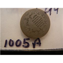 1876 Shield Nickel