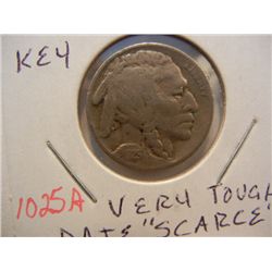 1925-S Buffalo Nickel Key Date  VF