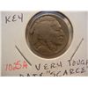 Image 1 : 1925-S Buffalo Nickel Key Date  VF