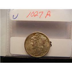 1945 Mercury Dime BU