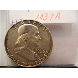 1956 Franklin Half Dollar BU