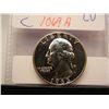 Image 1 : 1963 Proof Washington Quarter