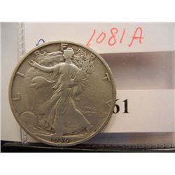 1936-S Walking Liberty Half Dollar F