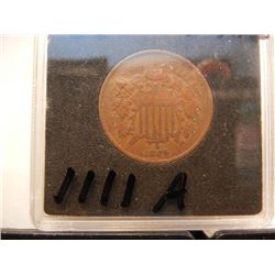 1865 Two Cent Piece