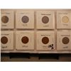 Eight Lincoln Wheat Cents