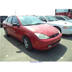 2000 - FORD FOCUS