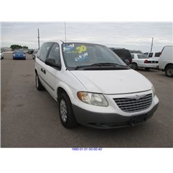 2001 - CHRYSLER VOYAGER / OFFSITE VEHICLE