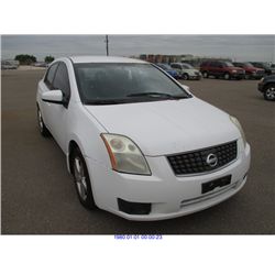 2007 - NISSAN SENTRA /OFFSITE VEHICLE