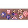 Image 1 : 8 WWII PATCH COLLECTION-  GREAT SELECTION