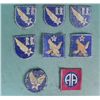 Image 2 : 8 WWII U.S.11th AIR FORCE & AA & 2nd AF PATCHES