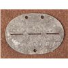 Image 1 : NAZI WEHRMACHT DOGTAG-1ST INFANTRY DIV BATT.1-MOTORIZED